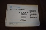 cartea tehnica Roman Diesel editia VIII 1985 lipsa coperta