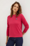 Karl Lagerfeld bluza femei, culoarea roz, neted, 245W1810