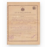 Act de răscumpărare, 6 martie 1900