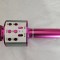 Microfon Wireless WS 858, Karaoke, Bluetooth, roz