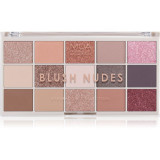 MUA Makeup Academy Professional 15 Shade Palette paletă cu farduri de ochi culoare Blush Nudes 12 g