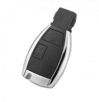 Carcasa cheie Topautochei&amp;reg; pentru Mercedes Benz Transformare C B E Class W203 W211 W204 ML CLS CLK, 2 butoane foto