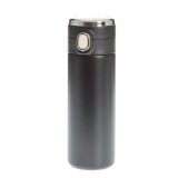 Termos negru cu afisaj digital si capac ermetic