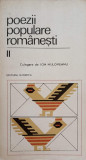 POEZII POPULARE ROMANESTI VOL.2-CULEGERE DE ION NIJLOVEANU-221802