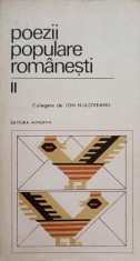 POEZII POPULARE ROMANESTI VOL.2-CULEGERE DE ION NIJLOVEANU-221802