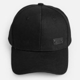 Șapcă bărbătească din bumbac, neagră, cu patch Sport, mărimea 59, CMCLASS