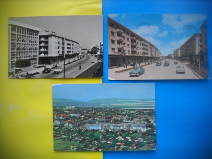HOPCT LOT NR 76 - BACAU -3 CARTI POSTALE-RPR-CIRCULATE
