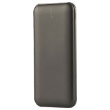 Power Bank 10000mah Cu Cablu 30cm Tip C - Gri Antracit, Vtac