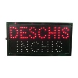 Panou cu reclama luminoasa LED Deschis-Inchis, 48,5 x 25.5 cm