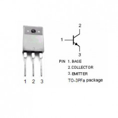 Tranz npn comutatie 8a 45w izolat bu2508af