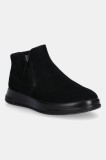 Ecco pantofi &icirc;nalți Move Zip Bootie culoarea negru, 223823-05001
