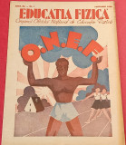 Revista(interbelica)-ONEF-Organul National Educatie Fizica Sport(ianuarie1934)