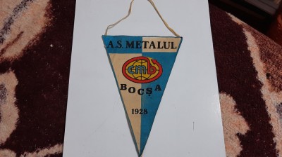 fanion AS Metalul Bocsa foto