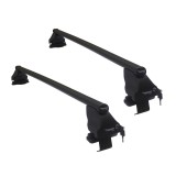 Set bare transversale portbagaj din aluminiu marca Twinny Load, bare, suporti si antifurt cu cheie, Ford Fiesta 2002-2008 5 Usi; Fusion 2002-2012, Ku