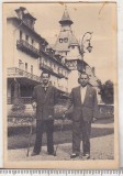 Bnk foto - Calimanesti - Hotel Central, Alb-Negru, Romania de la 1950, Cladiri