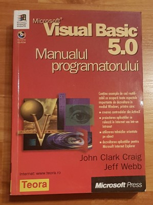 Visual Basic 5.0. Manualul programatorului John Clark Craig foto