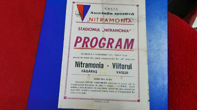 program Nitramonia Fagaras - Viitorul Vaslui foto