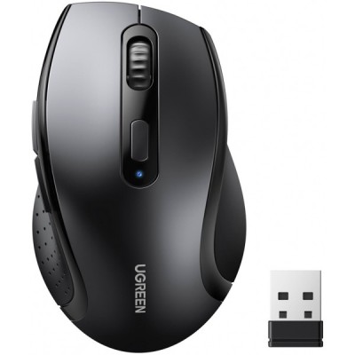 Mouse Wireless UGREEN M511, 1600DPI, Negru foto