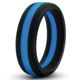 Inel de Penis GoPro Performance Silicon Negru/Albastru, Blush NOVELTIES