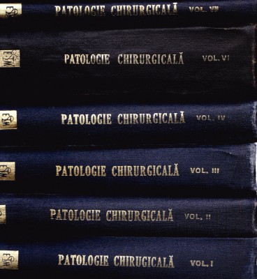 AS - TH. BURGHELE - PATOLOGIE CHIRURGICALA VOL.1, 2, 3, 4, 6, 7 foto