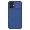 Husa iPhone 16 Plus Nillkin CamShield Pro, albastru
