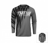 Tricou (bluza) cross-enduro Thor model Sector Tear Jersey culoare: gri &ndash; marime M