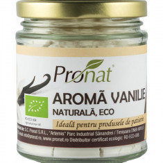 Aroma naturala de vanilie bio, 80g Pronat