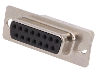 Conector D-Sub mamă 15 pini foto