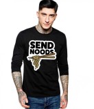 Cumpara ieftin Bluza barbati neagra - Send Noods - 2XL