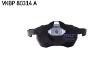 Set placute frana disc Chevrolet Corsa; Opel Astra G, Astra H, Zafira / Zafira Family B, Zafira A, Zafira B Motor 1.6, 1.6, 1.6, 1.6 16V, 1.6 16V,