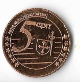 Moneda 5 eurocents 2004 - Moldova, essai, proba, specimen