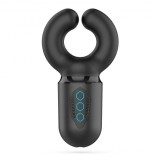 Masturbator Crushious Kong cu Presiune, 10 Moduri Vibratii, 10 Moduri Presiune, Silicon+ABS, USB, 16 cm