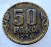 1.379 YUGOSLAVIA JUGOSLAVIA IUGOSLAVIA 50 PARA 1938, Europa, Bronz-Aluminiu
