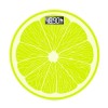 Cantar Corporal Electronic E252, LCD, Sticla Securizata, 28cm, Afisare Temperatura, Verde Lime