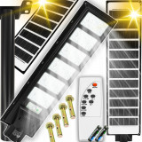 Lampa LED solara exterior 2200W cu senzor telecomanda baterie 12Ah + suport (B5806), NOTIG