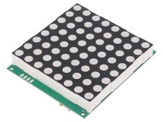 Afi?aj LED Matrice 8x8 Ro?ie 69,2x60,2mm 65mW foto