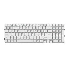 Tastatura Laptop, Sony, Vaio VPC-EB, VPCEB, PCG-71211M, PCG-71212M, PCG-71311M, PCG-71312M, fara rama, alba, layout US