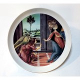 Farfurie decorativa- Buna vestire -Botticelli