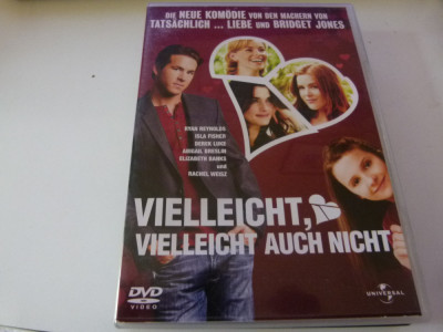 Poate ca da, poate ca nu, dvd foto