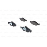 Set placute frana punte fata Ford Curier 1996-2003, Escort 1995-2000, Fiesta 1983-2006, KA, 1996-2008, Bosch 0986424645, parte montare : Punte Fata