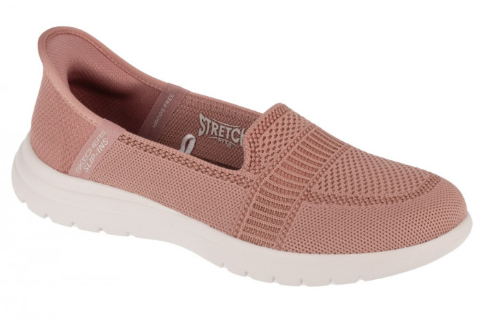 Pantofi Skechers Slip-Ins On The Go Flex - Camellia 138181-CRML Roz