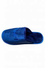 Papuci de casa pentru barbati, albastri, marime 40-41, 27 cm foto