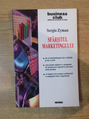 SFARSITUL MARKETINGULUI de SERGIO ZYMAN , 2001 foto