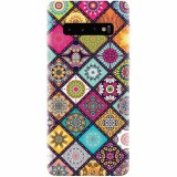 Husa silicon pentru Samsung Galaxy S10, Mandala Pattern