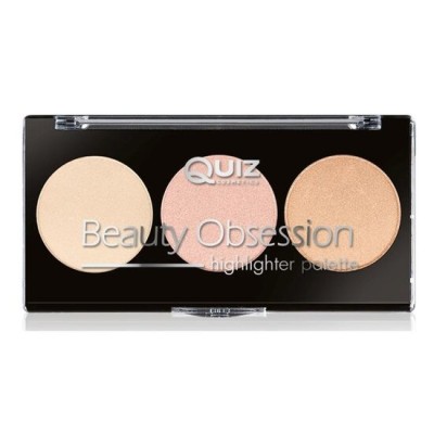 Paleta machiaj Beauty Obsession - Highlighter, Quiz Cosmetics, 9g foto