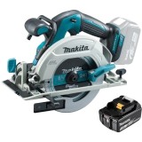 Makita DHS680Z + BL1830B - Fierastrau circular 165x20 mm + Acumulator Li-Ion 18 V 3 Ah