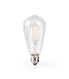 Bec Edison Wi-Fi Smart LED Filament Bulb E27 ST64 5W 500lm Nedis