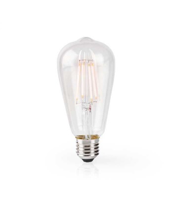 Bec Edison Wi-Fi Smart LED Filament Bulb E27 ST64 5W 500lm Nedis foto