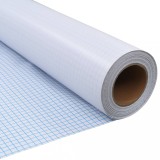 Folie fereastra, mata, gri, 0,9 x 50 m, PVC