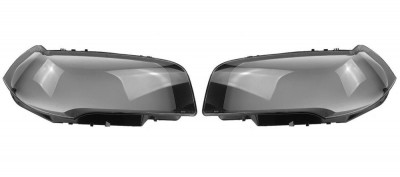 Set 2 sticle faruri pentru BMW X3 E83 LCI Facelift (2006 - 2010) - HB125 foto